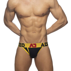 �����-����� "Open Fly Cotton Bikini - Yellow" 