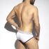 �����-����� "White Cotton Briefs - Heather Grey" 