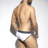 �����-����� "White Cotton Briefs - Navy" 