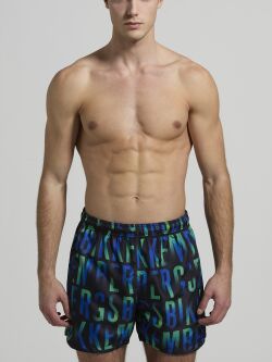 ������-����� "Reversible Medium Boardshort - Black" 