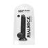 �������������-��������� "RealRock Silicone 9,5' Dual Density - Black" 