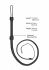 ����� "Ouch! Pain - Real Leather Bullwhip Black" 