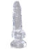 �������������-��������� "King Cock Clear - 4' Cock With Balls" 