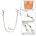 ������ ��� ������ � ����� "Nipple Play - Crystal Chain Nipple Clamps" 