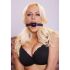 ����-��� "Lux Fetish - Silicone Ball Gag Black" 