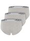 �����-����� "17352483 Cotton Stretch Briefs 3 Pack - Heather Grey" (�������� 3 ��) 