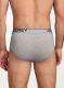 �����-����� "17352483 Cotton Stretch Briefs 3 Pack - Heather Grey" (�������� 3 ��) 