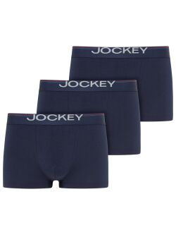 �����-������� "17352913 Cotton Stretch Short Trunk 3 Pack - Blue" (�������� 3 ��) 
