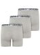 �����-������� "17351733 Cotton Stretch Boxer Trunk 3 Pack - Heather Grey" (�������� 3 ��) 