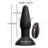 �������� ������ "Black Velvets - Thumping Rectum Butt Plug" (� ������������ ���������) 