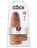 �������������-��������� "King Cock - 9' With Balls Chubby RD Tan" 