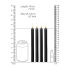 ���� ����� "Ouch! Teasing Wax Play Large Candles Black" (�������� 4 ��.) 