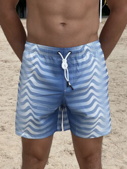 ������-����� "Waves Medium Boardshort - Blue" 