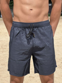 ������-����� "Lettering Medium Boardshort - Navy" 